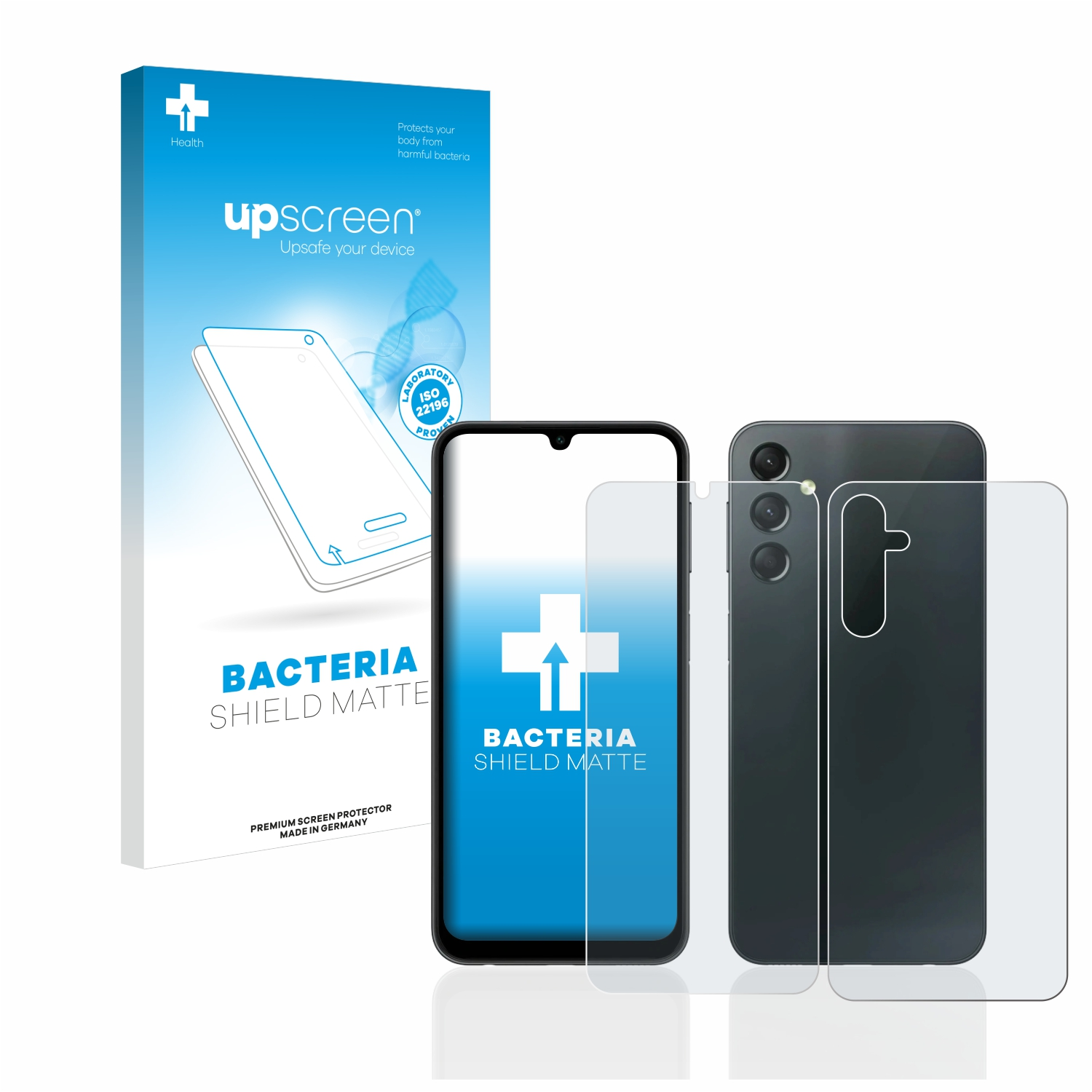 4G) matte Galaxy Samsung A24 entspiegelt Schutzfolie(für UPSCREEN antibakteriell