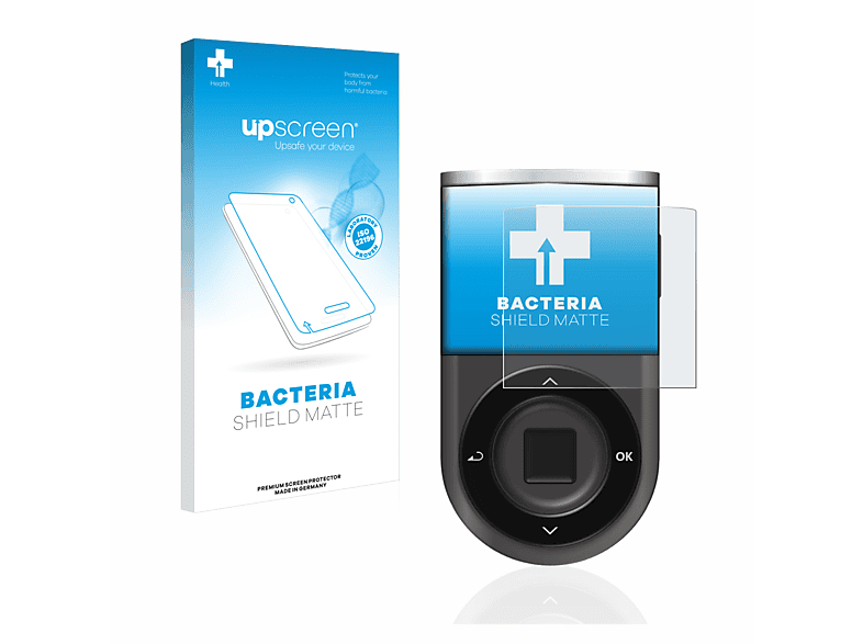 antibakteriell entspiegelt Biometric Schutzfolie(für UPSCREEN matte Wallet) D’CENT