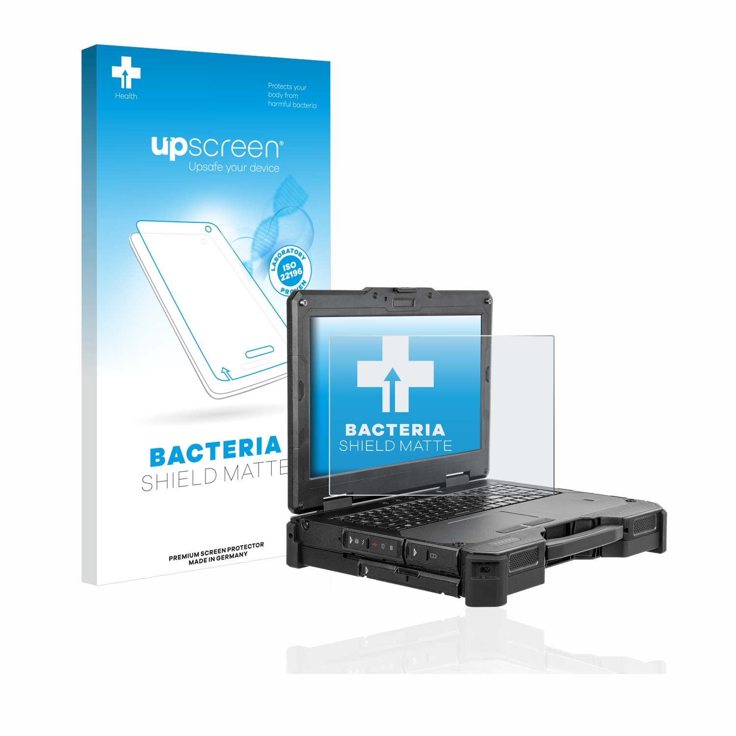 UPSCREEN antibakteriell entspiegelt matte Getac Server /Server RAID) X600 Schutzfolie(für