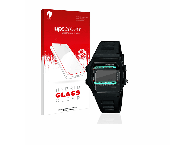 Casio UPSCREEN klare W-86-1VQES) Schutzfolie(für