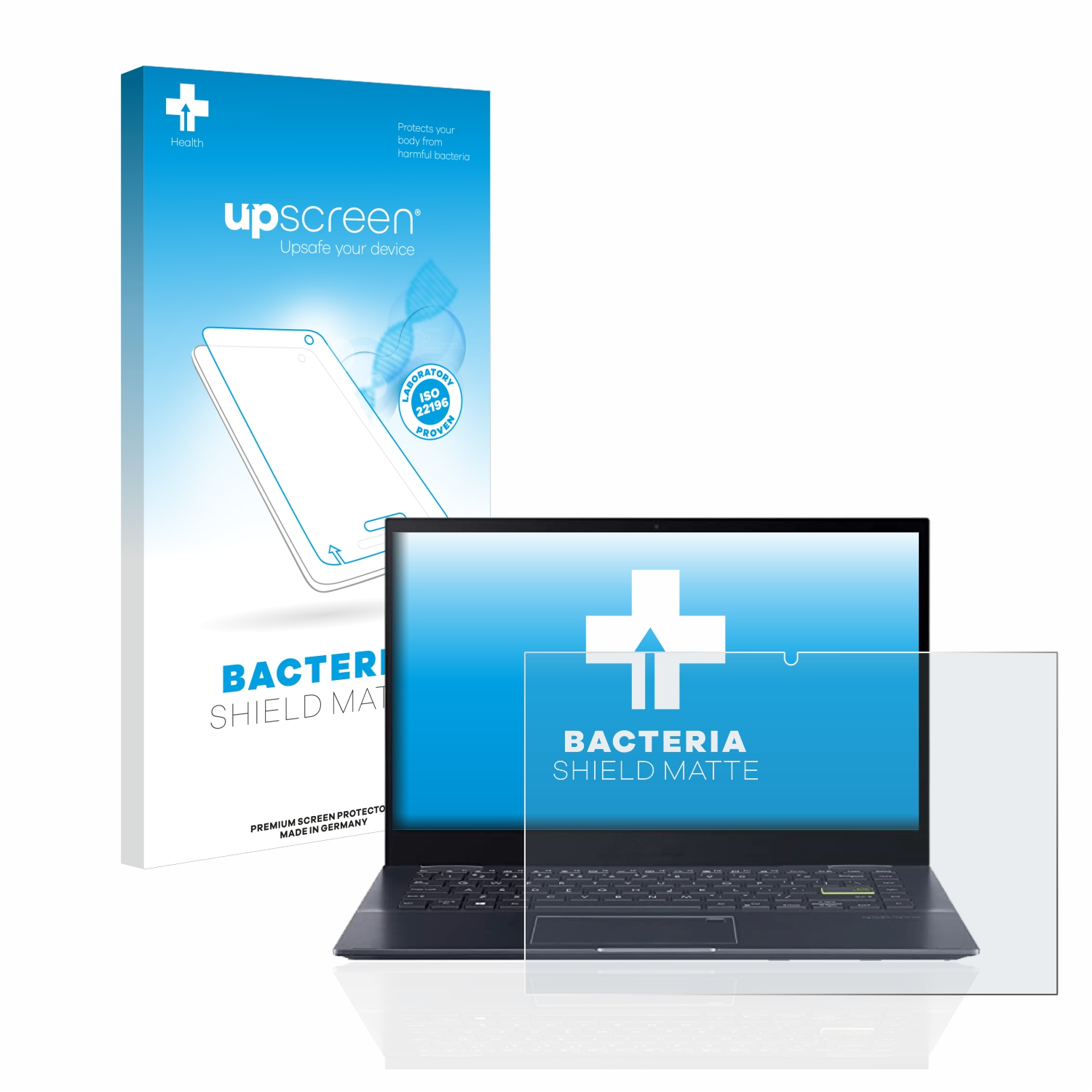 entspiegelt ASUS Flip antibakteriell matte Schutzfolie(für VivoBook TP420UA) 14 UPSCREEN
