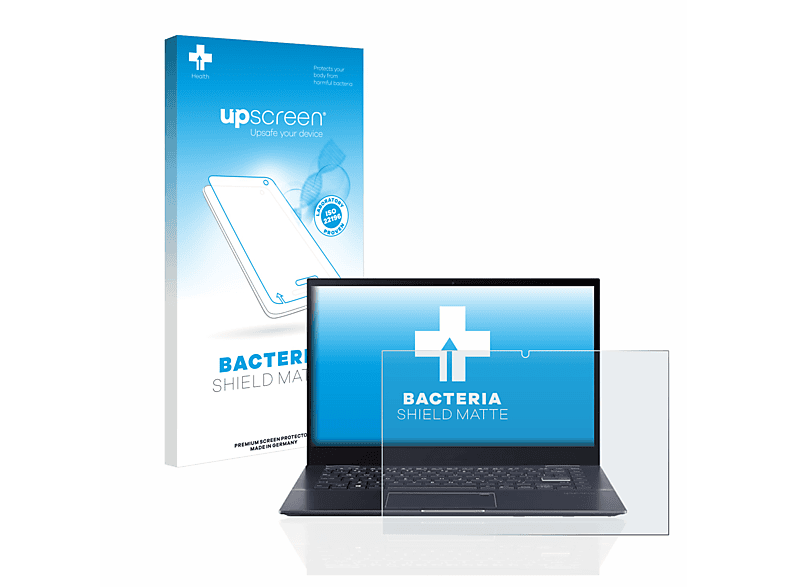 Flip Schutzfolie(für VivoBook matte ASUS entspiegelt TP420UA) 14 antibakteriell UPSCREEN