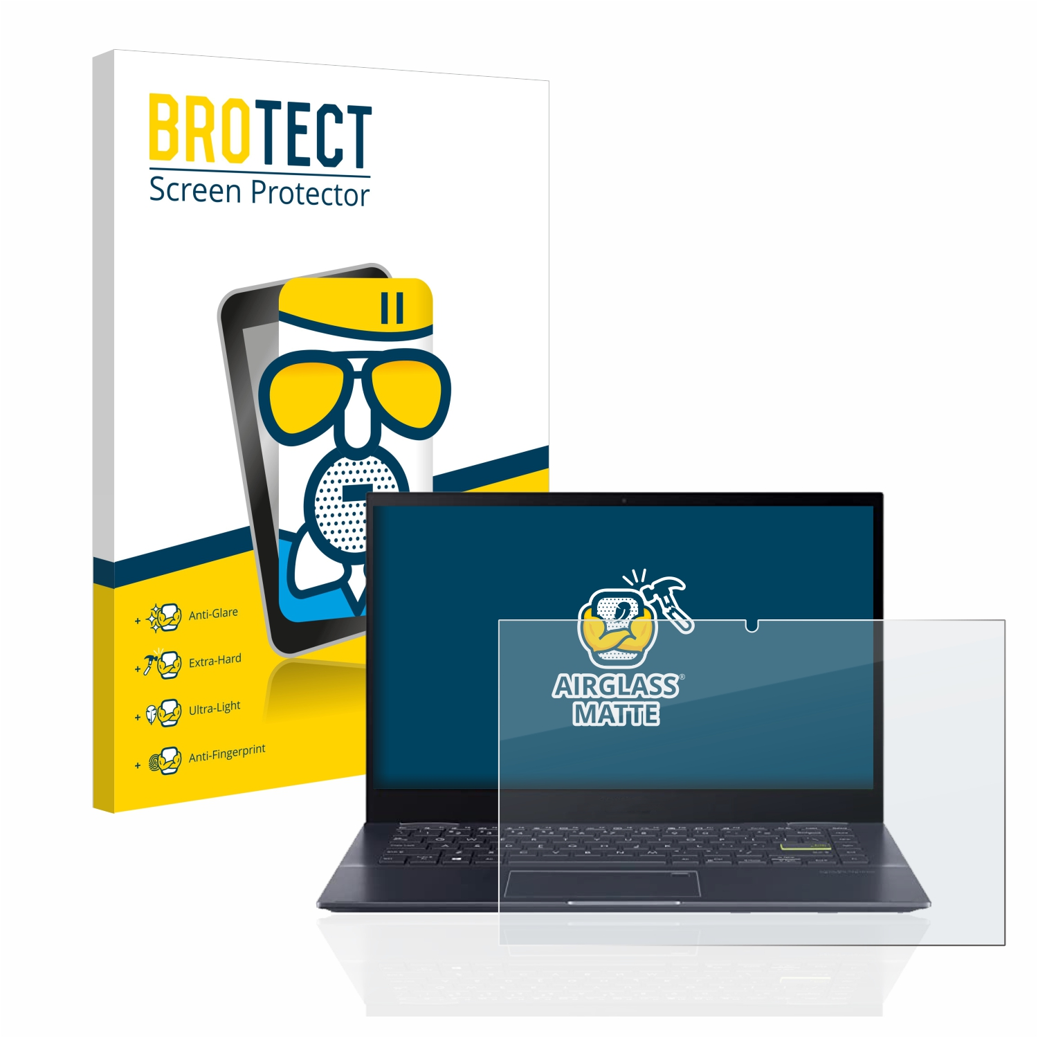 ASUS Flip matte TP420UA) 14 Schutzfolie(für Airglass BROTECT VivoBook