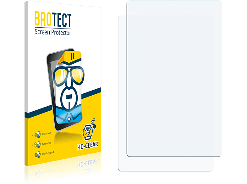 Plus) klare Schutzfolie(für BROTECT 2x Y88X Touch Dragon