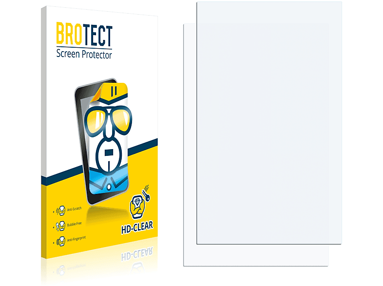 BROTECT 2x klare Schutzfolie(für Astell&Kern AK320)