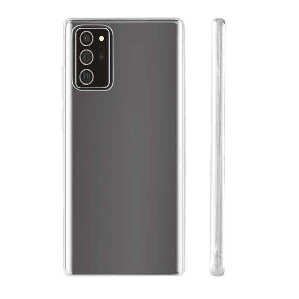 VIVANCO 61787, 20 5G, Transparent Note Galaxy Backcover, 20| Note Galaxy Samsung