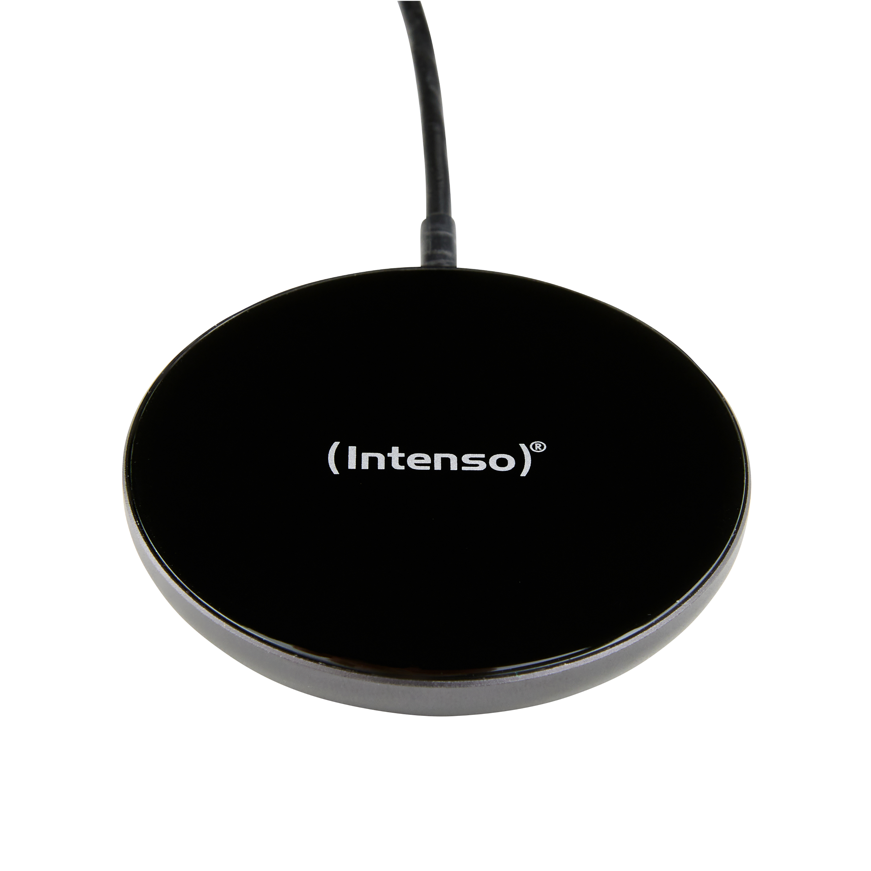 Schwarz Charger INTENSO Apple, MB1 Magnetisches Wireless Magnetic Induktionsladepad