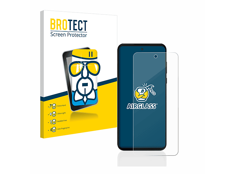 G klare Motorola BROTECT Moto Power Schutzfolie(für Airglass 2022)