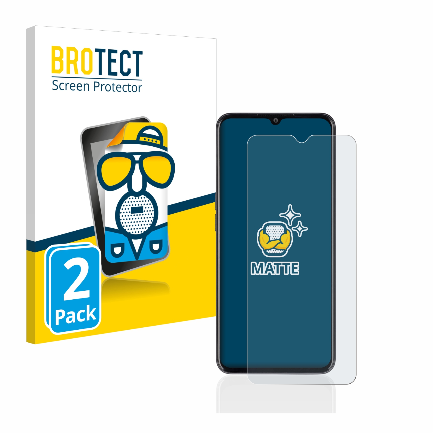 BROTECT 2x matte Schutzfolie(für A77 Oppo 5G)