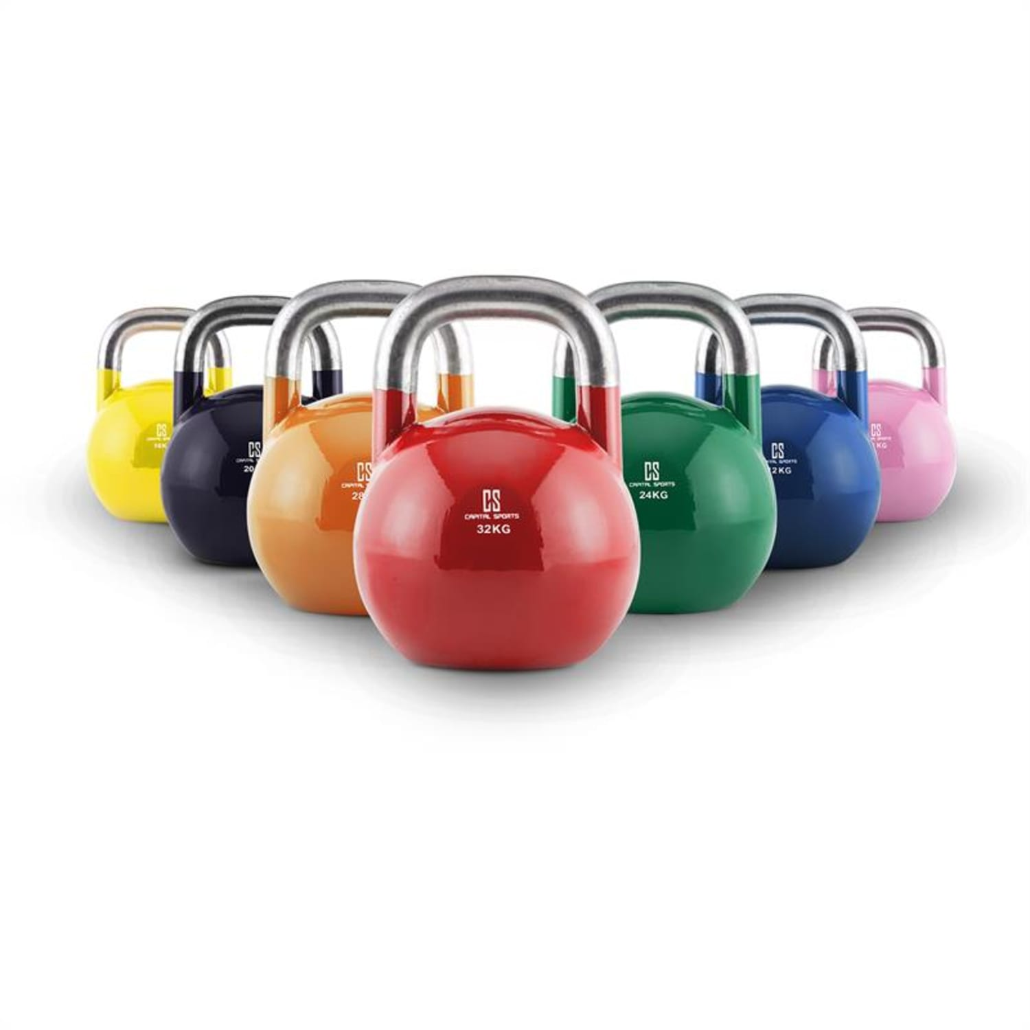 CAPITAL SPORTS Compket Kettlebell, Blau