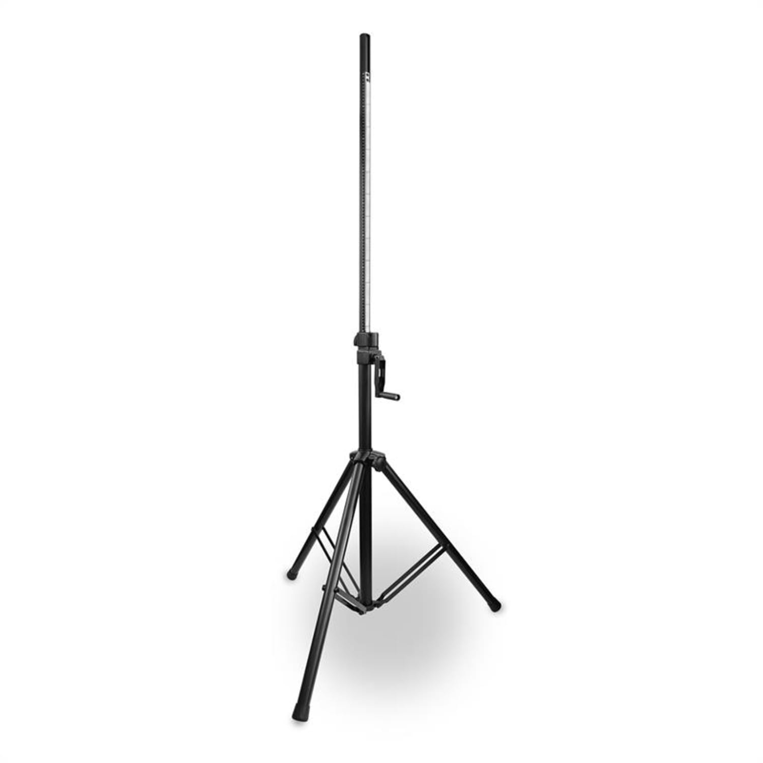 Wind-up Lautsprecher-Ständer, VONYX Schwarz LS93