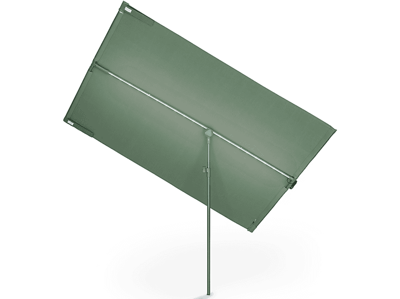 BLUMFELDT Parasol Flex Shade with Sichtschutz, LED Grün