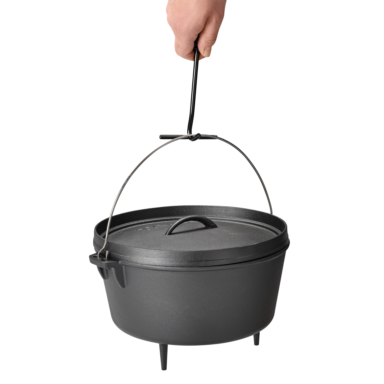 TAINO Dutch Grillzubehör, Schwarz 8 l Oven