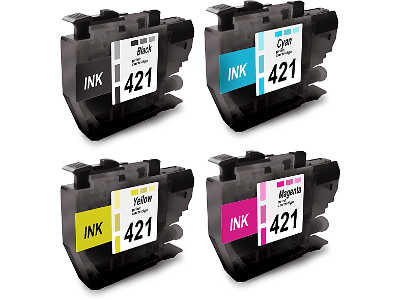 LC421 LC421XL Ink Cartridge Chip for Brother DCP-J1050DW DCP-J1140DW  MFC-J1010DW J1050 J1140 J1010