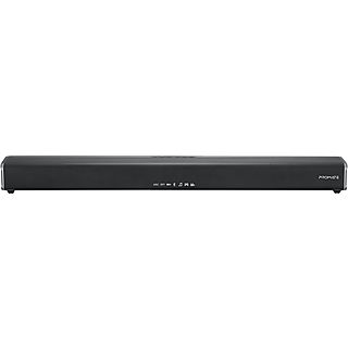 Barra de Sonido - PROMATE Castbar-120 120W Subwoofer 60W Bluetooth, Mando Distancia, USB, AUX, DVD, Cable Óptico, Bluetooth, Subwoofer Integrado, Negro