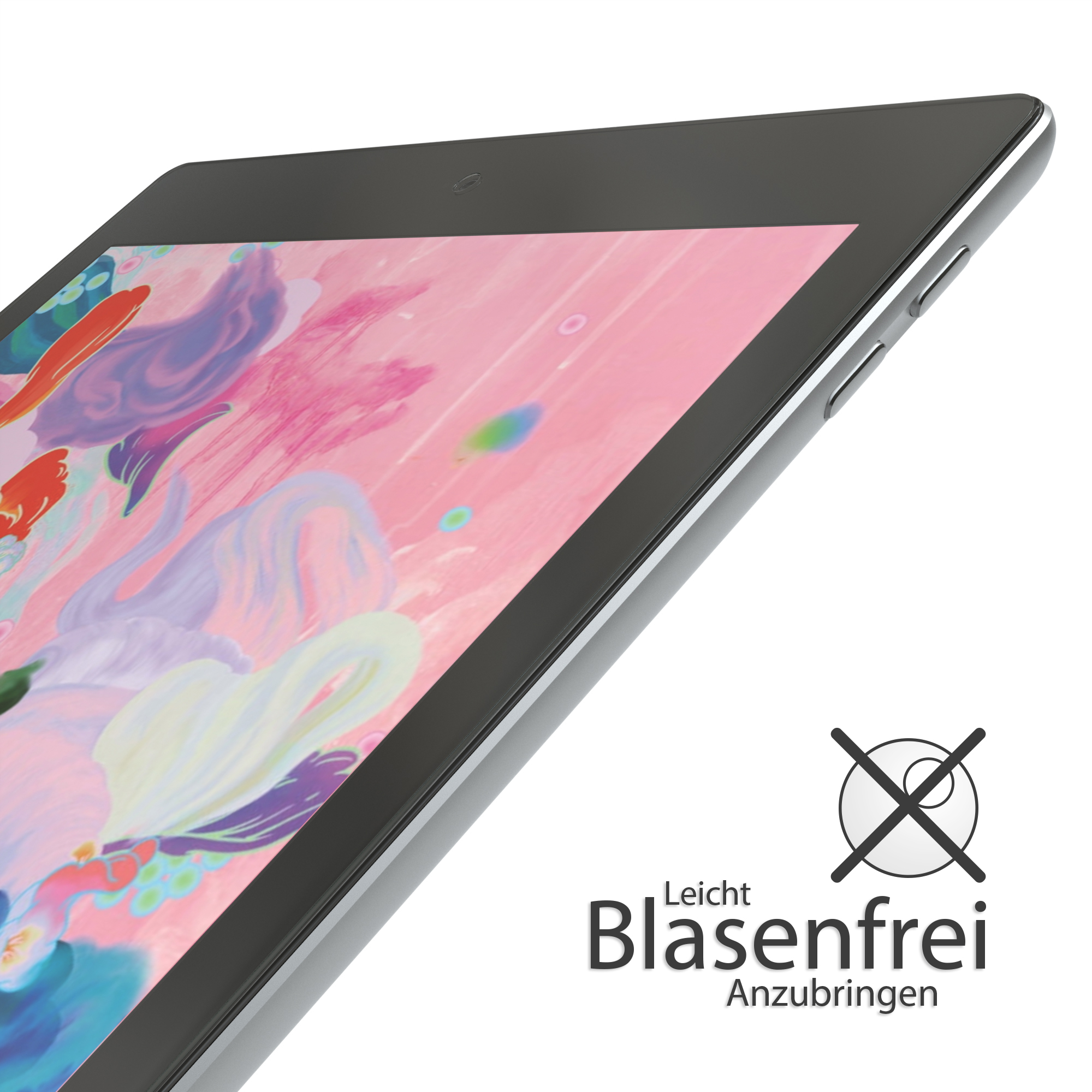 für Glasfolie CASE 2018) Apple Displayschutzglas(für EAZY 6. iPad Generation Display Schutzfolie