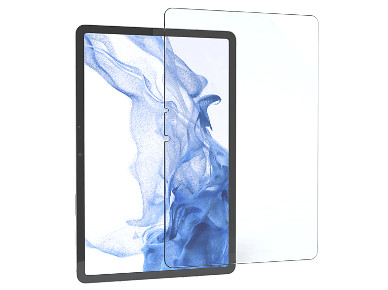 Glasfolie Display Samsung für CASE EAZY Galaxy Tab S8) Displayschutzglas(für Schutzfolie