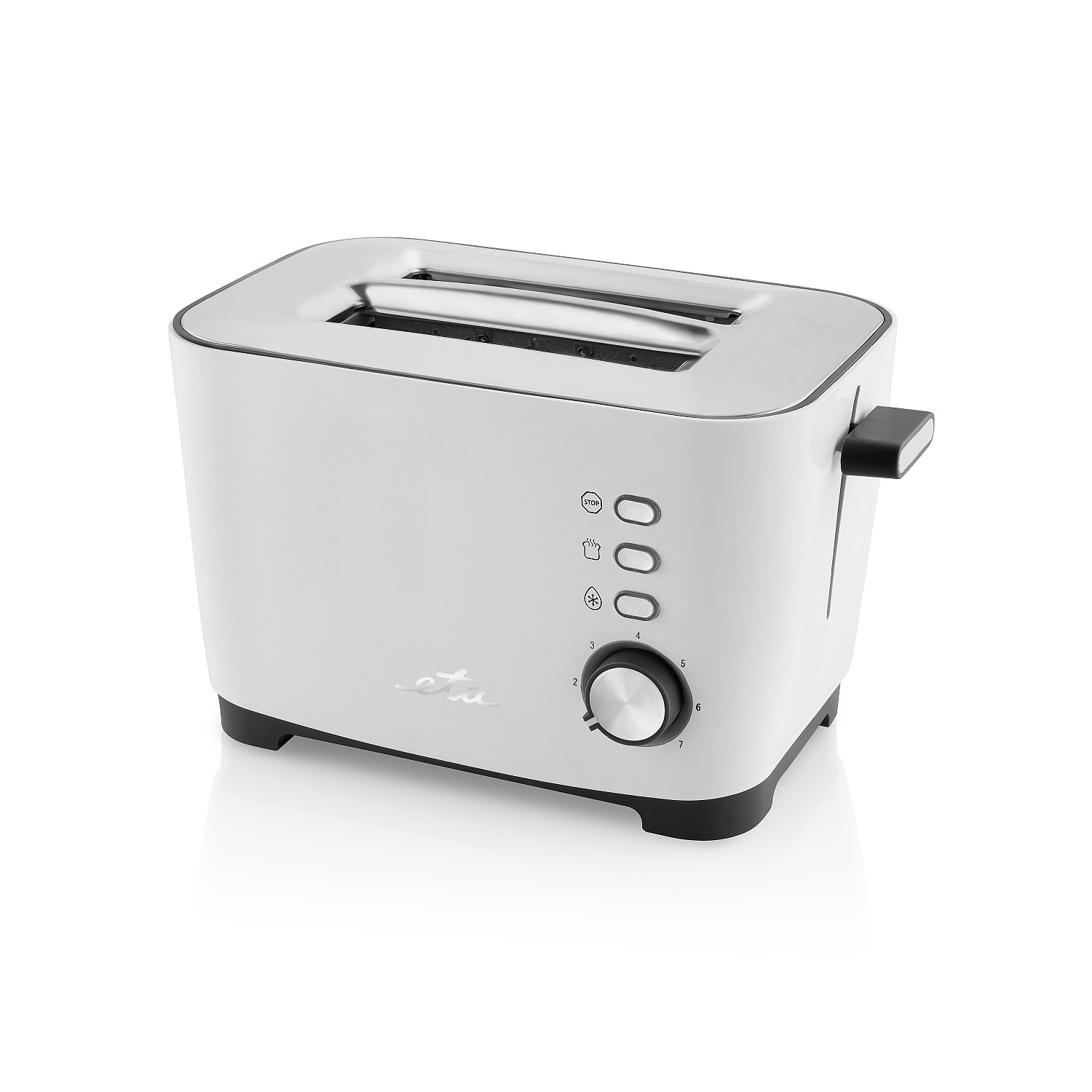 Ronny ETA (800 Schlitze: Weiß Watt, 2) Toaster