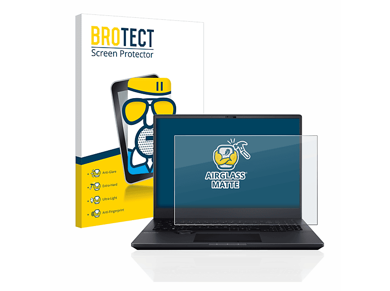 BROTECT Airglass matte Schutzfolie(für ASUS ProArt StudioBook 16 OLED)