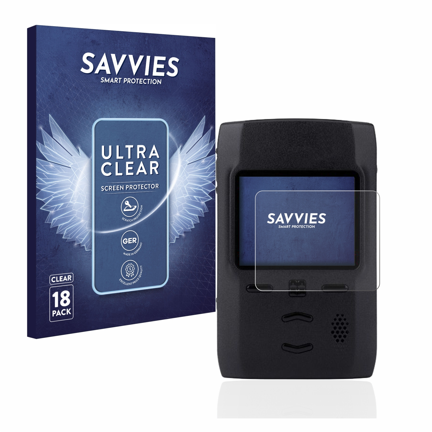 SAVVIES 18x klare TPG2200) Schutzfolie(für Motorola