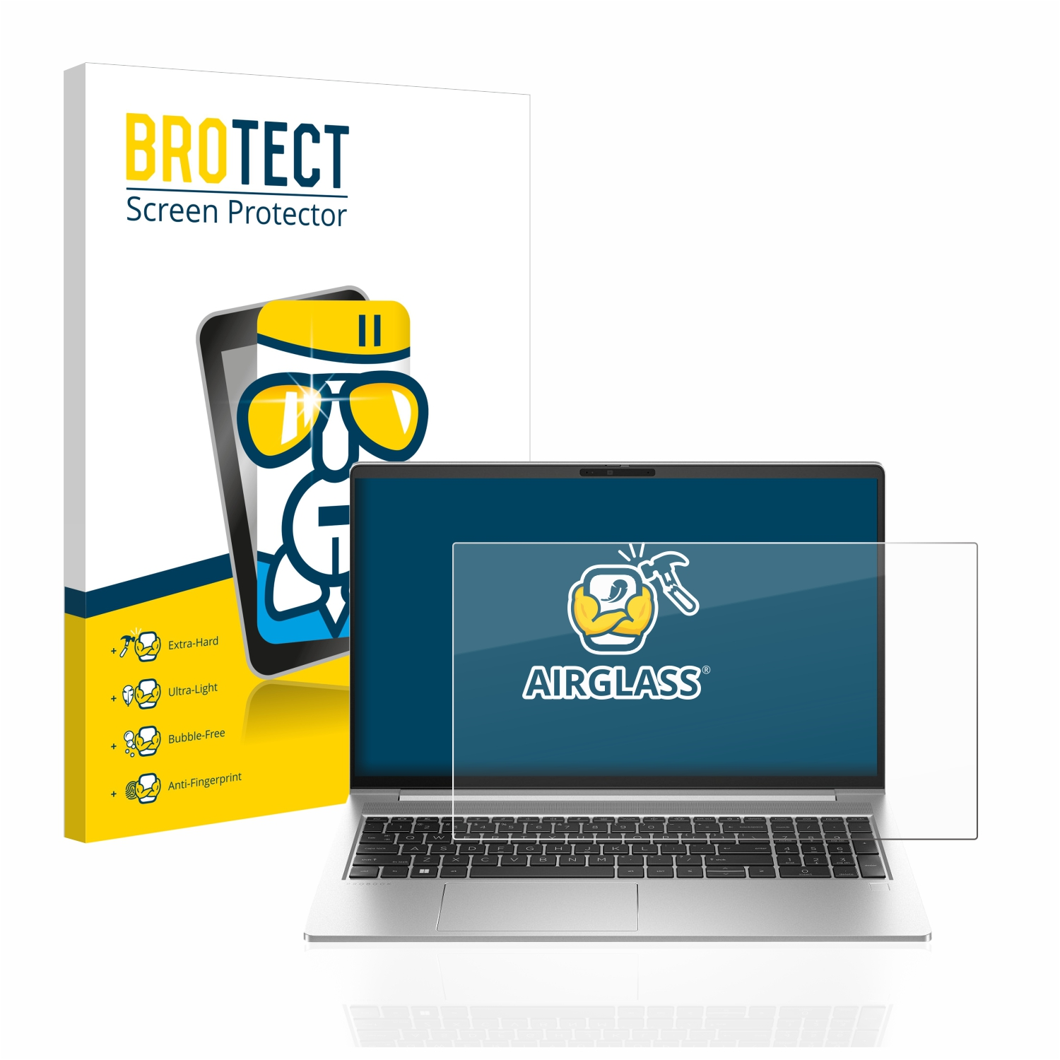 Schutzfolie(für 450 ProBook BROTECT Airglass klare G10) HP