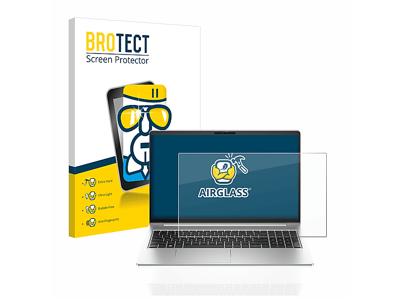 BROTECT Airglass klare Schutzfolie(für ProBook G10) HP 450