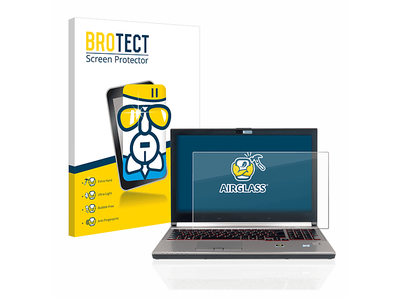 Celsius klare Fujitsu Schutzfolie(für Airglass BROTECT H760)