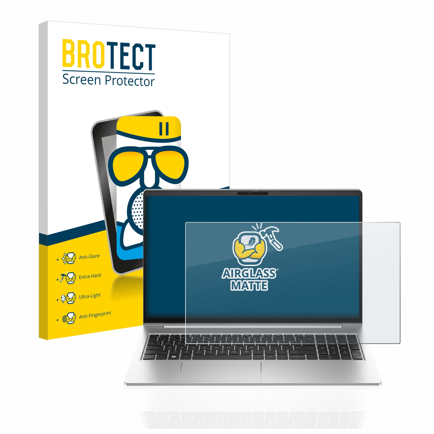 matte G10) BROTECT Schutzfolie(für Airglass ProBook HP 450