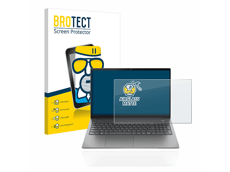 BROTECT Airglass matte Schutzfolie(für Lenovo ThinkBook 2 Gen ITL) 15