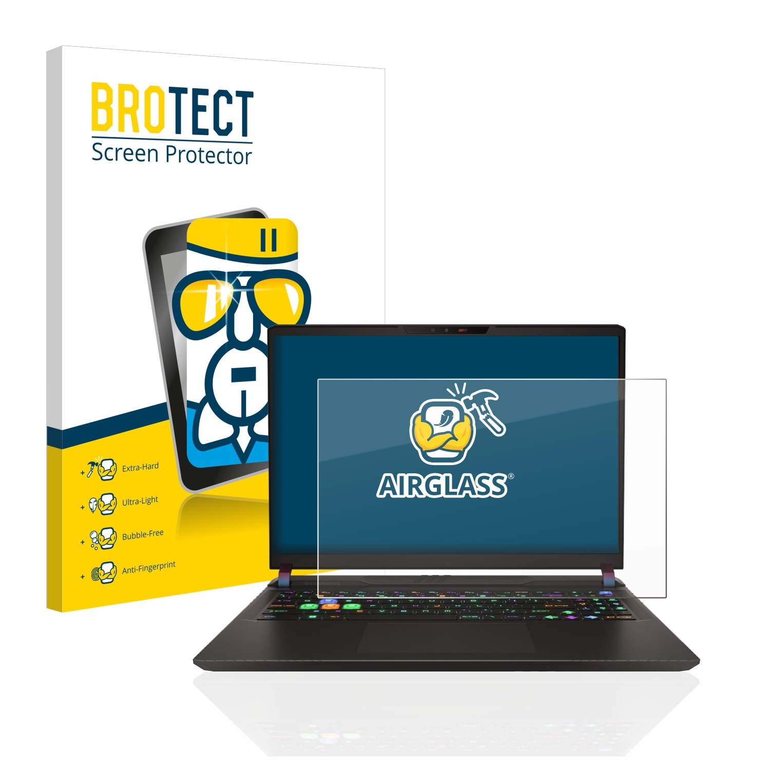 Vector MSI klare GP68) Schutzfolie(für Airglass BROTECT