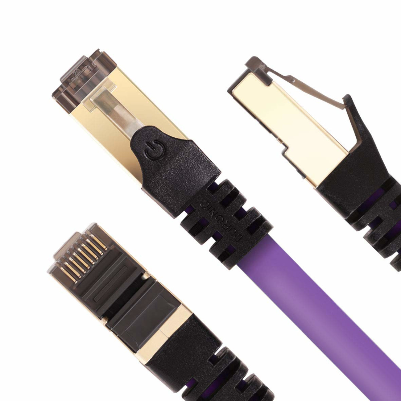 DURONIC CAT8 PE | Lankabel MB/s 10m für Netzwerkkabel, Router | Ethernetkabel RJ45 10 und Patchkabel | 5.000 Konsole, m