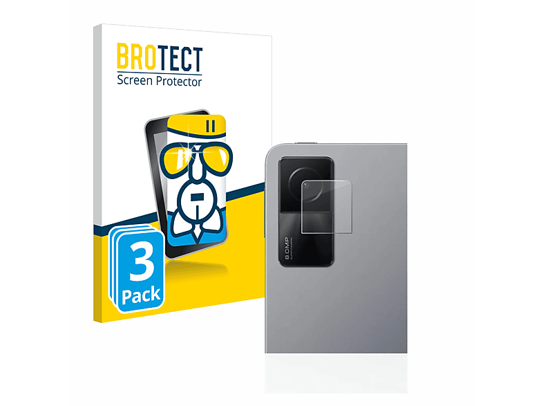 BROTECT 3x Airglass klare Schutzfolie(für Xiaomi Redmi Pad)