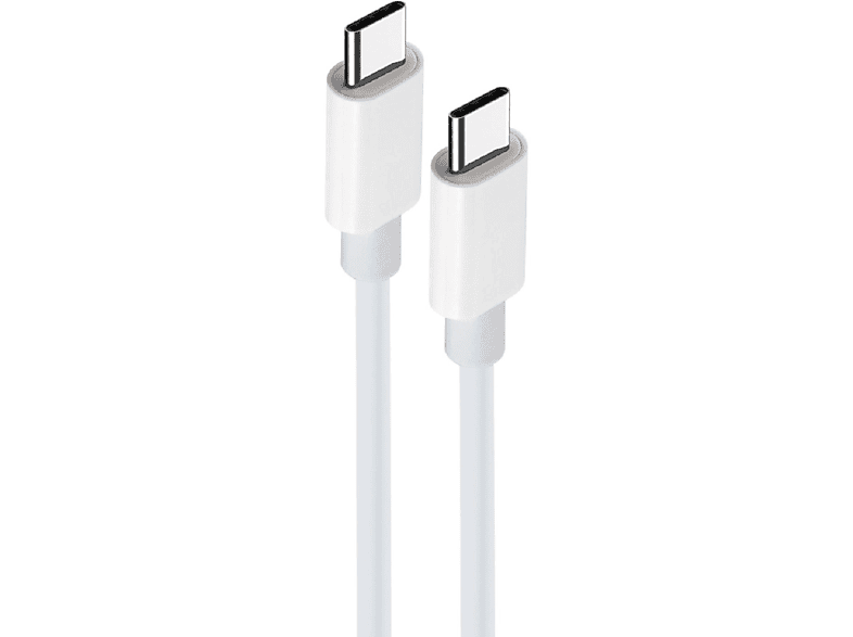 COFI 2m USB-C - USB-C, Ladekabel, Weiß