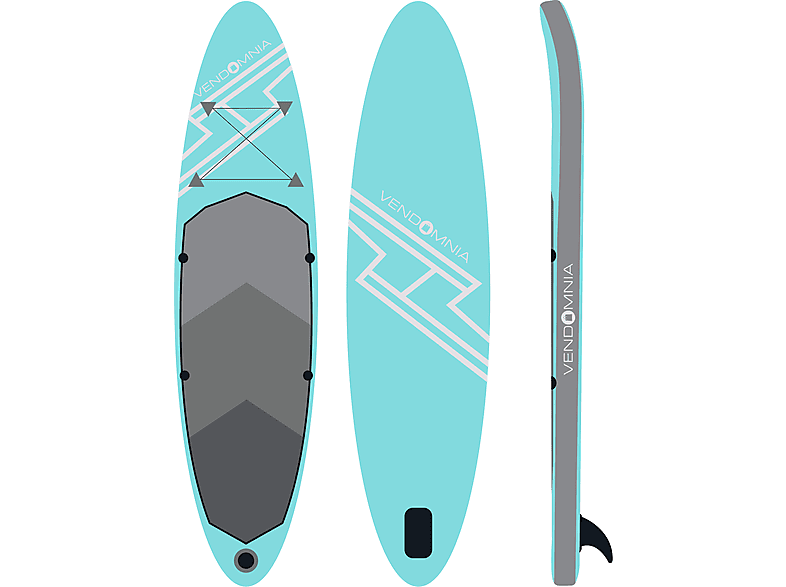 VENDOMNIA Paddle SUP Board, Weiss-Türkis