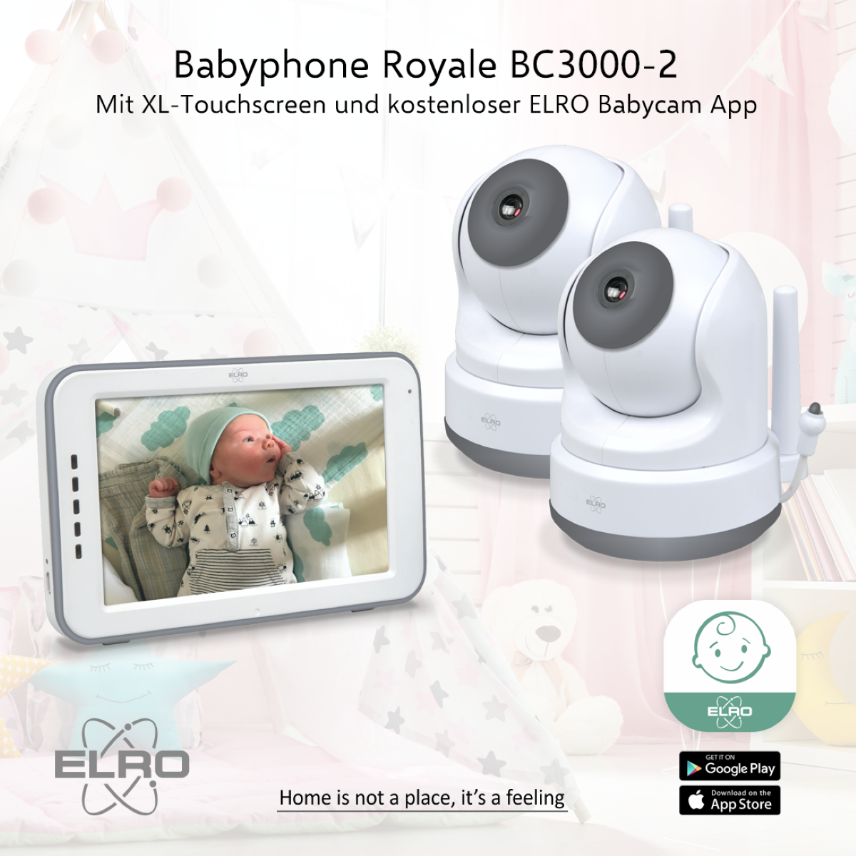 Babyphone BC3000-2 ELRO