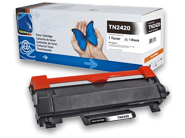 TN2410 TN-2420 Toner compatible with Brother TN2420 MFC-L2710DW L2712DN  L2712DW L2730DW L2732DW L2735DW Compatible Toner cartridge