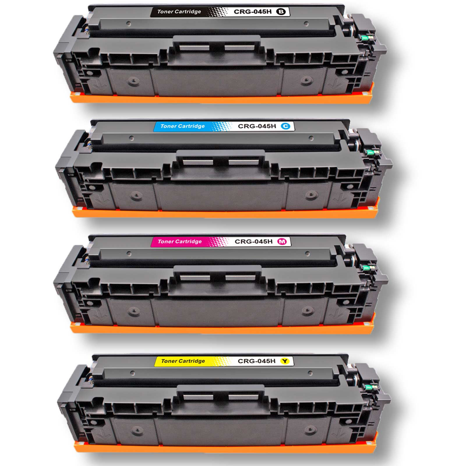 D&C MF-632Cdw Toner Patronen i-SENSYS MF632Cdw Druckerpatronen kompatibel Multipack 4-Farben (Schwarz, Cyan, Magenta, Gelb) (045H / 045, 045H, MF-632Cdw)