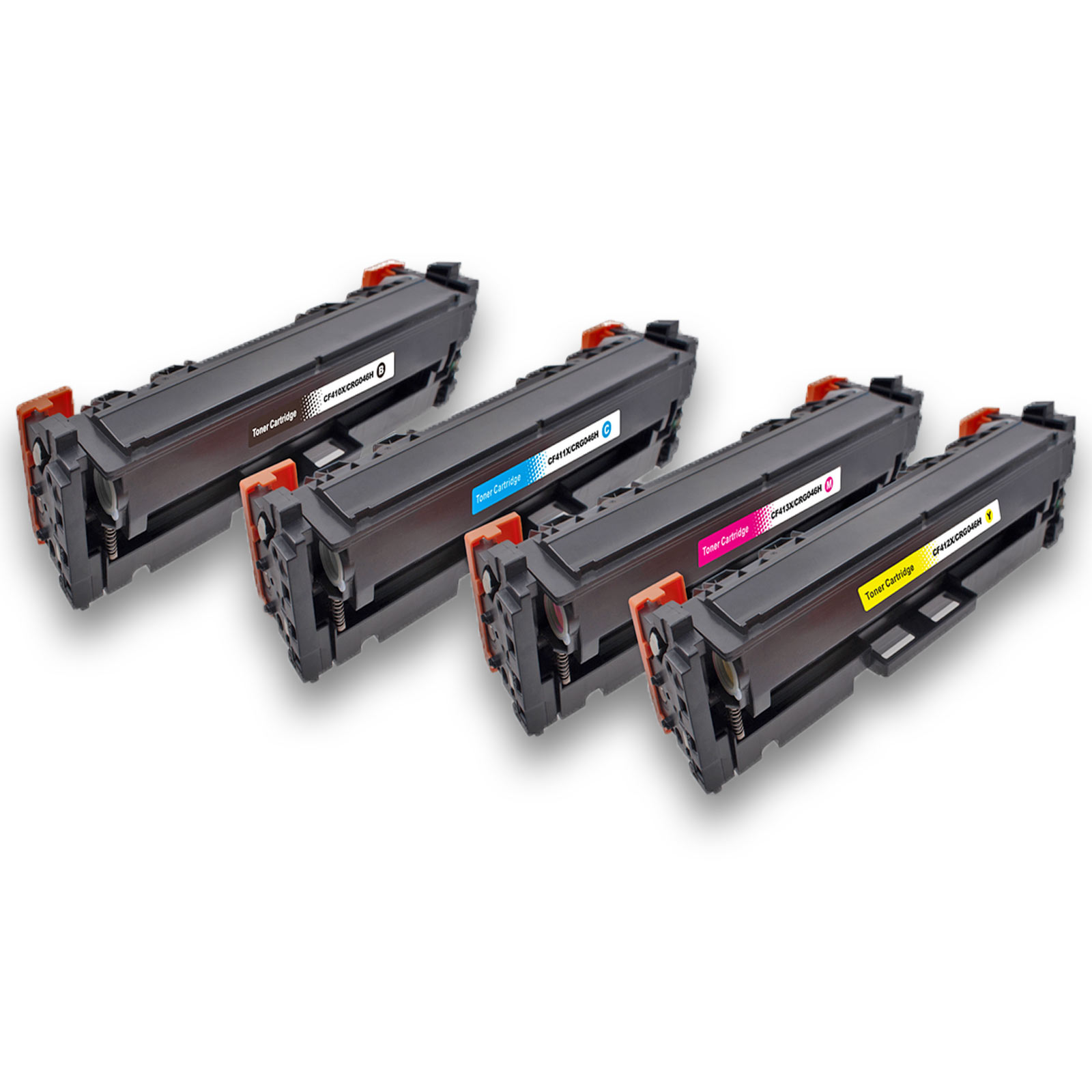 D&C Toner-Set i-SENSYS MF 731 Cdw (4 Stück) Toner Patrone i-SENSYS MF731Cdw Druckerpatronen kompatibel Multipack 4-Farben (Schwarz, Cyan, Magenta, Gelb) (046H / 046, i-SENSYS MF 731 Cdw)