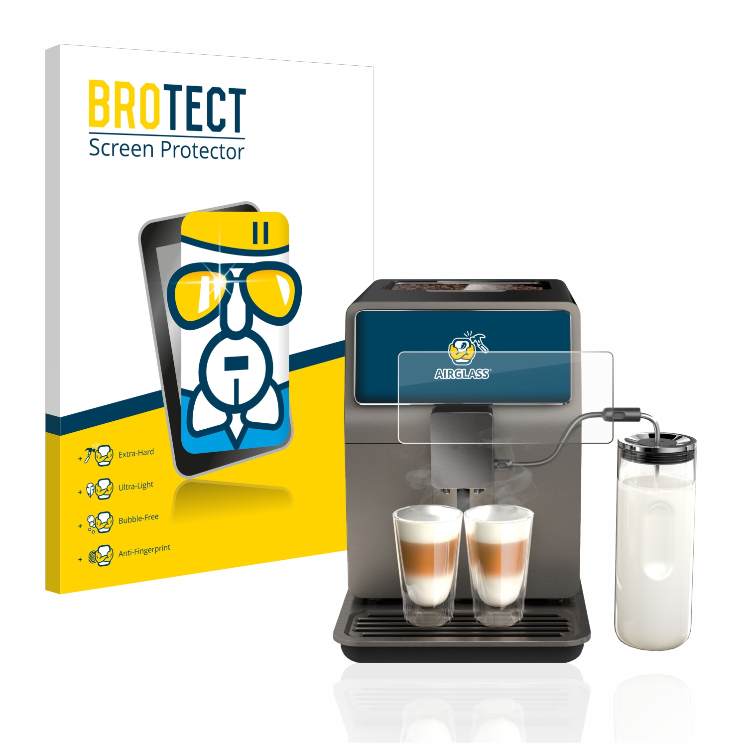 BROTECT Airglass klare Schutzfolie(für WMF Perfection 780L)