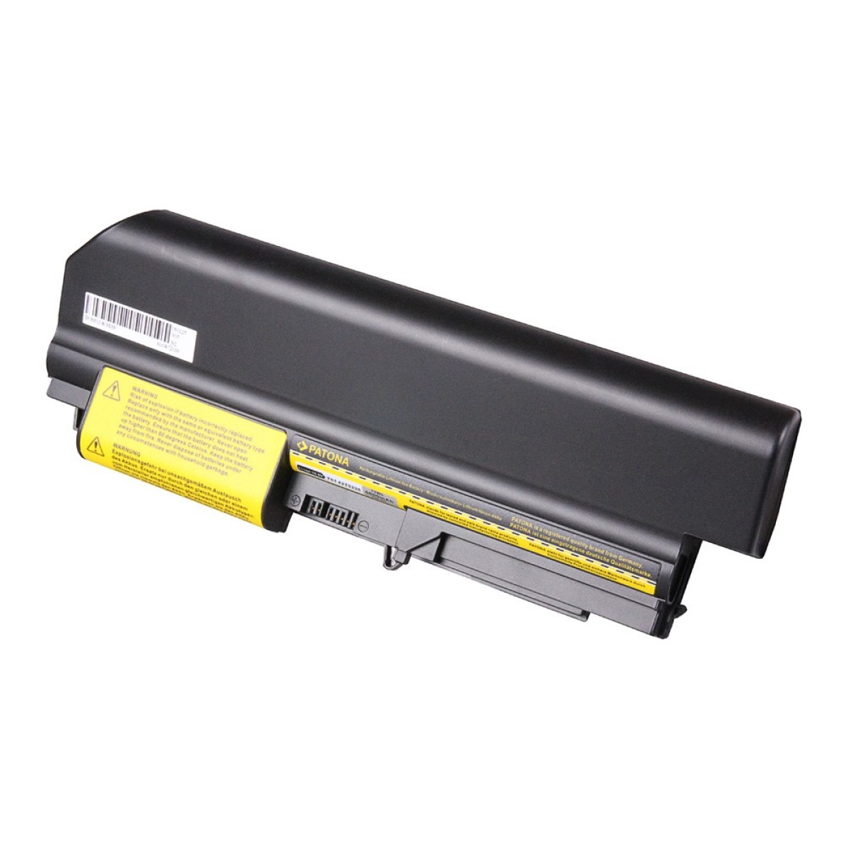 PATONA IBM T61/R61 wide 41U3198 Volt, 42T4548 6600 42T526 Ersatzakku, 42T5265 Li-Ion 10.8 Stück 1 mAh