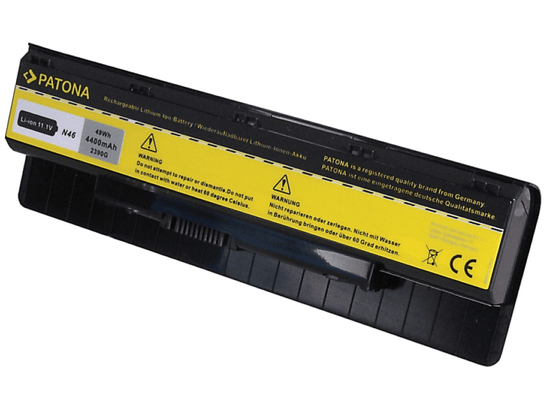 PATONA f. Asus A31-N56 2200 A32-N56 1 A33-N56 mAh Li-Ion Volt, 14.4 Ersatzakku, Stück