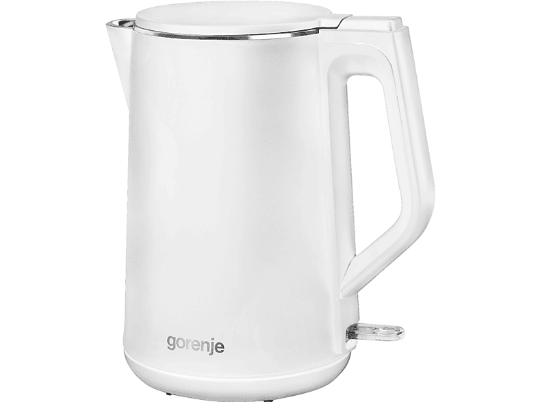 GORENJE K15DWW Wasserkocher, Weiß | MediaMarkt