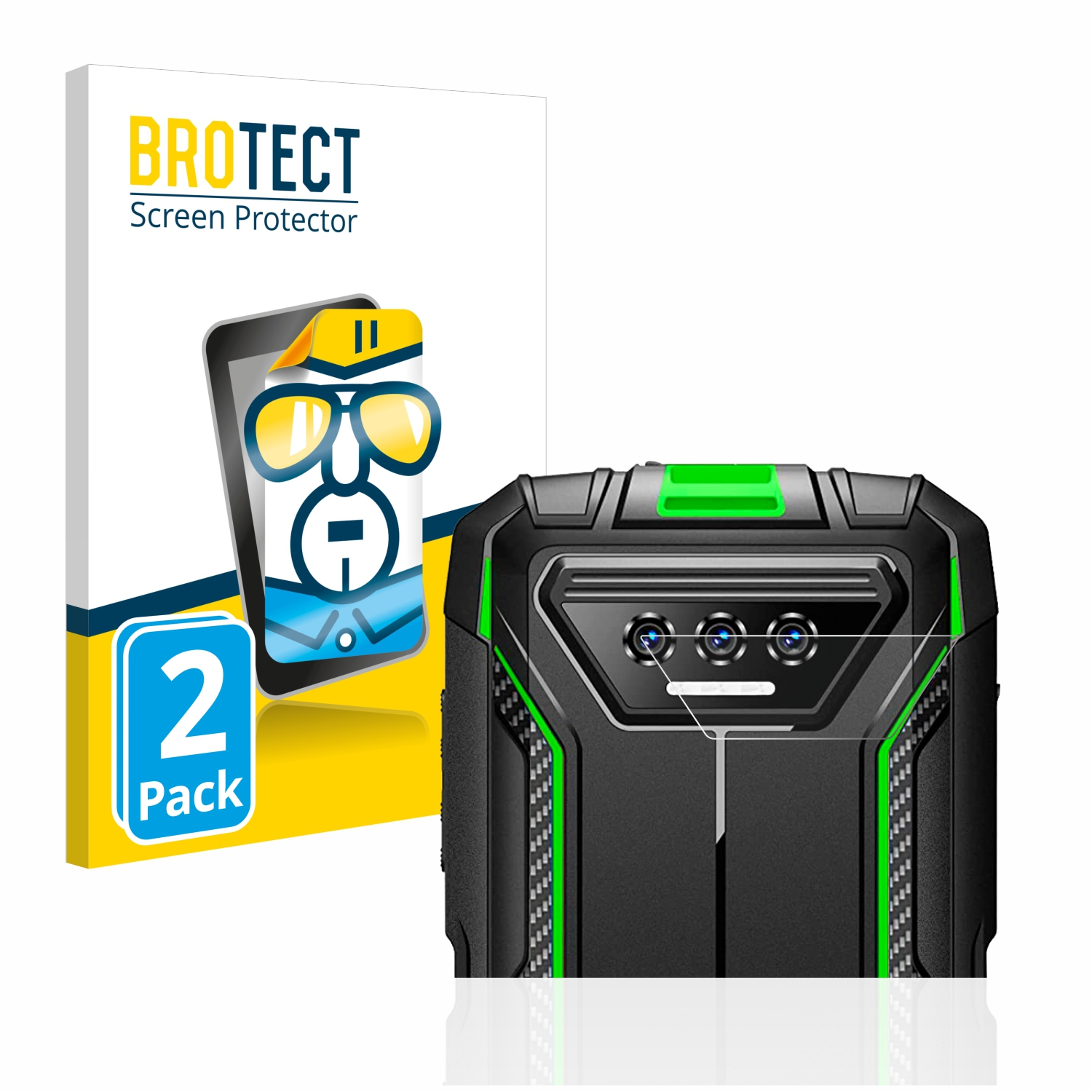 BROTECT 2x klare Schutzfolie(für Doogee Pro) S41