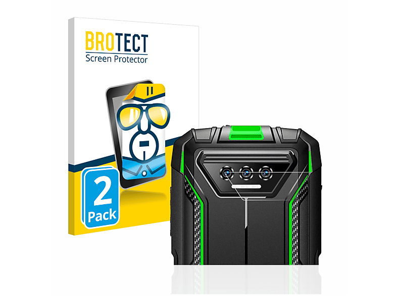 BROTECT 2x klare Schutzfolie(für Doogee Pro) S41