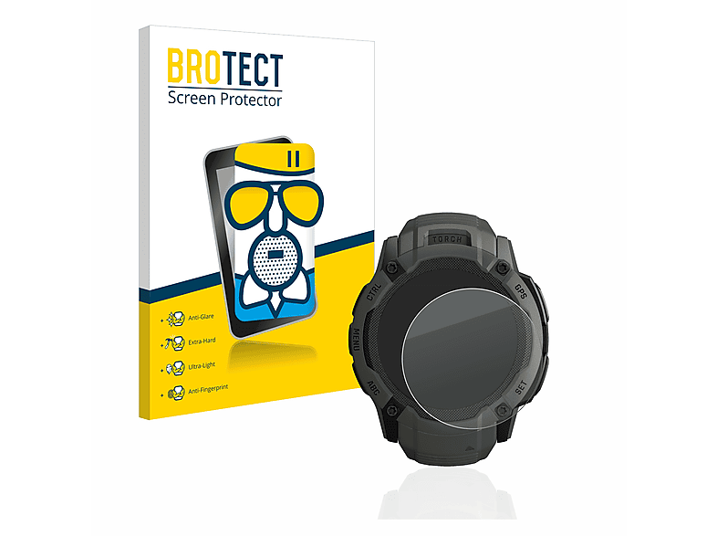 BROTECT Airglass matte Schutzfolie(für Garmin Instinct 2X Solar)