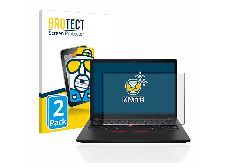 BROTECT 2x matte Schutzfolie(für Lenovo ThinkPad X13 Gen 3)