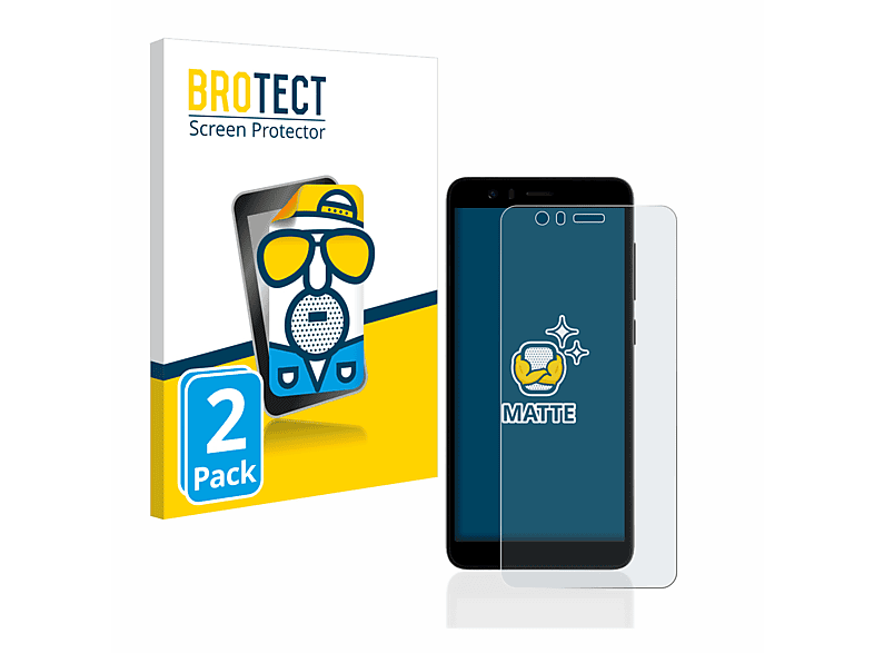BROTECT 2x matte Schutzfolie(für Next) JioPhone