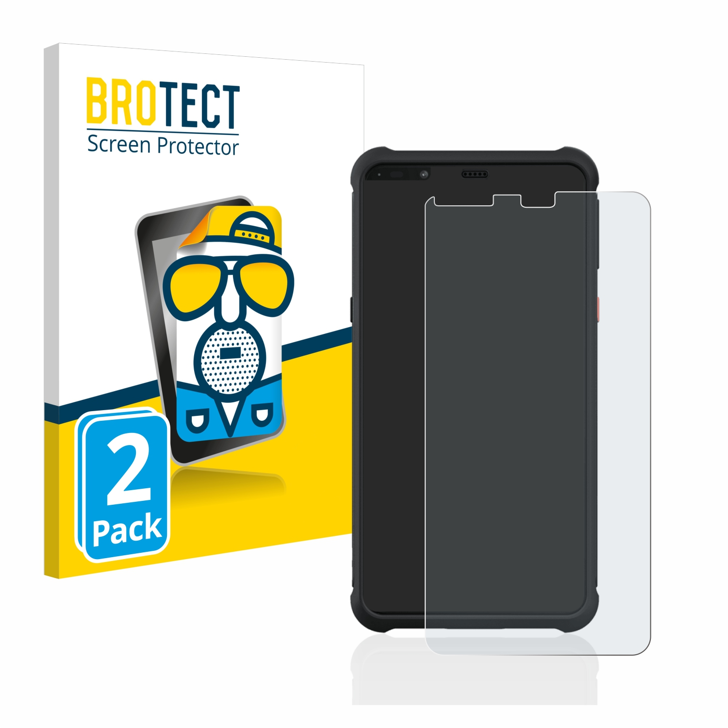 BROTECT 2x matte Schutzfolie(für Phone) Pixavi Bartec