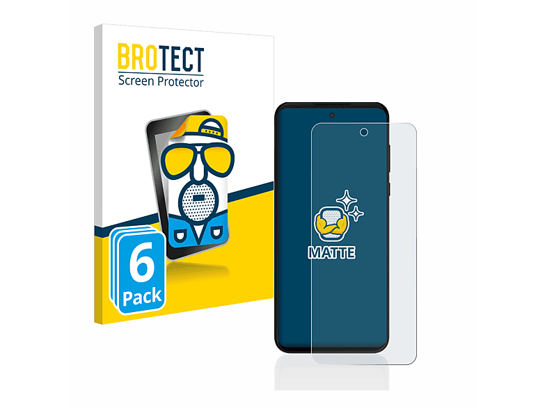 BROTECT 6x matte Schutzfolie(für Motorola Moto G Power 2022) | Displayschutzfolien & Gläser