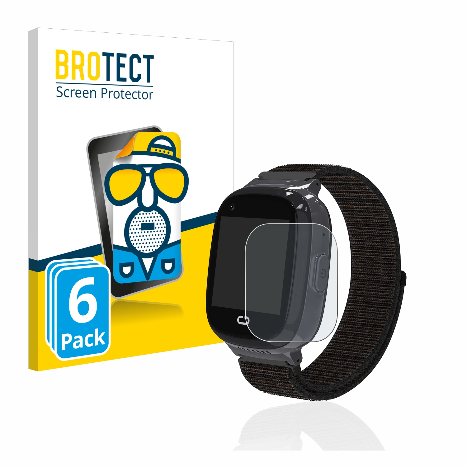 BROTECT 6x matte Schutzfolie(für Pthtechus 4G T30) GPS